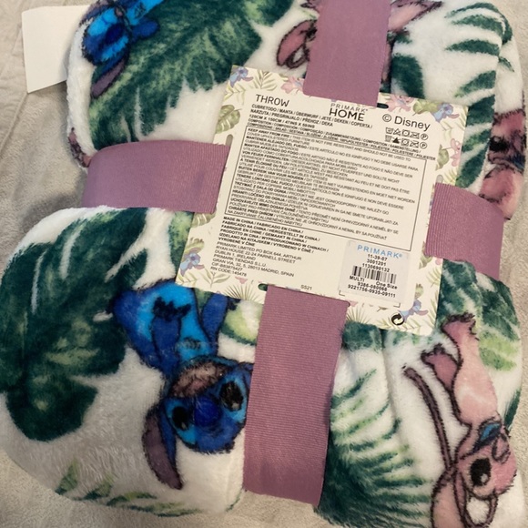 Primark Bedding Primark Disney Stitch Throw Blanket 47x 59 Poshmark